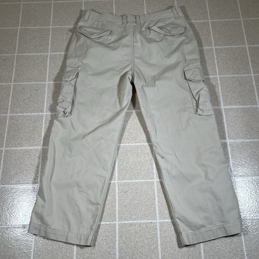 Vintage Ralph Lauren Polo Jeans Co RL67 Military Pant 38x30 Khaki Cargo Baggy - Picture 5 of 12